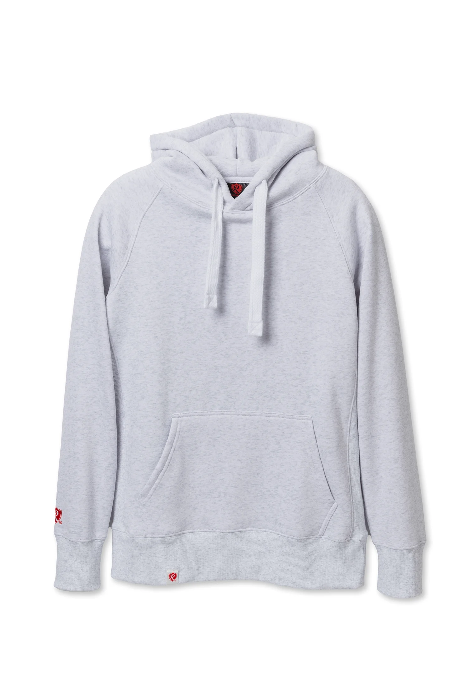 Hoodie Lysegrå - Front