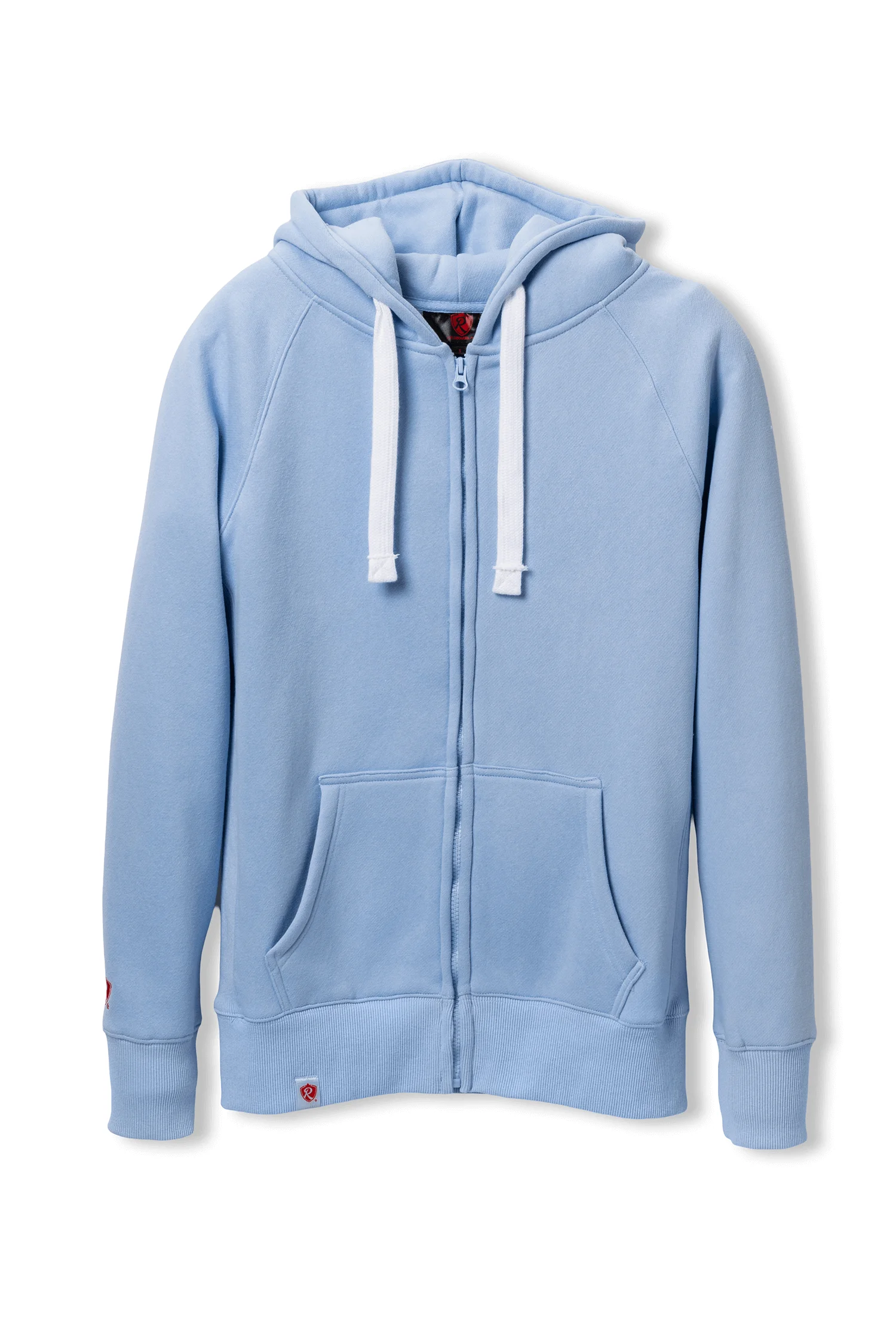 ZIP Hoodie Blå - Front