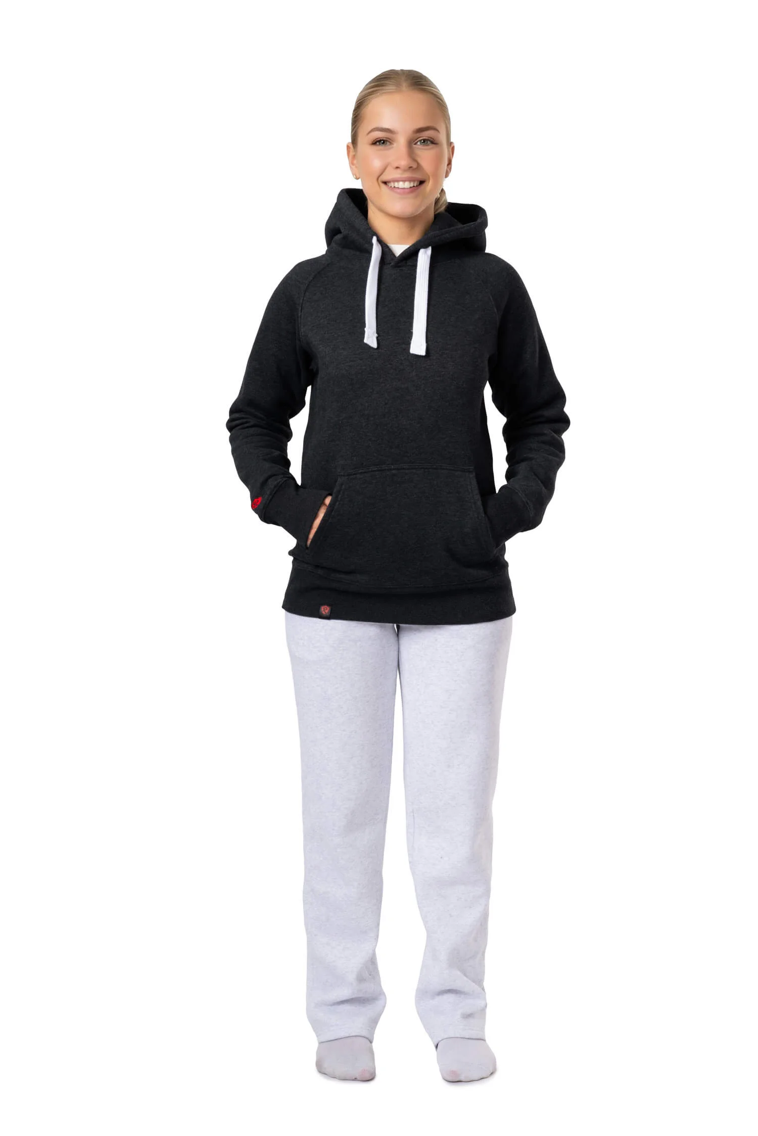 Hoodie - Modell Jente Granitt