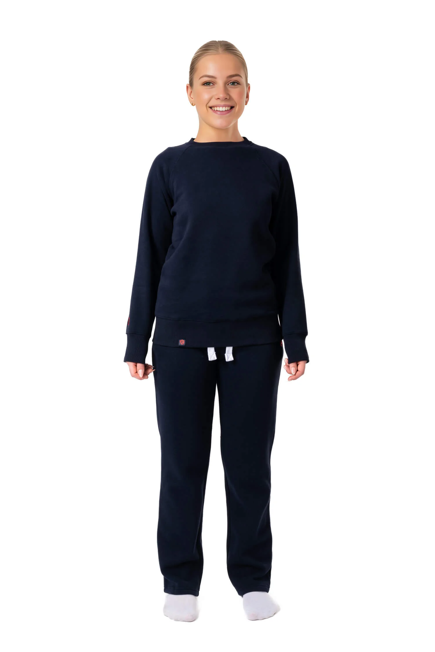 Crewneck - Modell Navy Jente